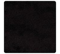 vidaXL Tapis Couloir Noir 100 x 100 cm, Tapis de Couloir, antidérapants, Style Moderne, Tapis en tufté, Sol Confortable, Parfait pour Zones fréquentées