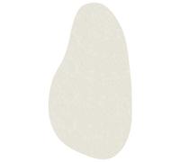 Vidaxl Tapis Crème Polyester 80 X 150 Cm Insonorisant Tapis D'accent