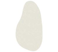 Vidaxl Tapis Crème Polyester 80 X 150 Cm Insonorisant Tapis D'accent