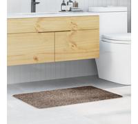 vidaXL Tapis de bain Marron 60 x 90 cm Polypropylène