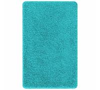 vidaXL Tapis de bain Turquoise 50 x 80 cm Polypropylène