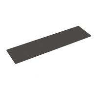 Vidaxl Tapis De Couloir Aspect Sisal Anthracite 80x300 Cm