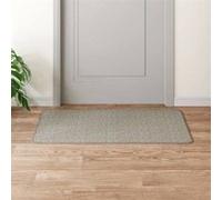 Tapis de couloir aspect sisal taupe 50x100 cm 355764