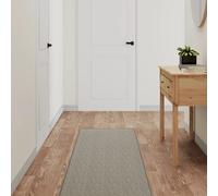 vidaXL Tapis de Couloir Aspect sisal Taupe 50x250 cm
