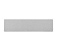 Tapis de Couloir Moquette d'Entrée Tapis de Sol Paillasson de Sol Tapis de Porte d'Entrée Moquette de Couloir Gris Clair 50x200 cm