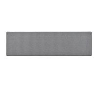 vidaXL Tapis de couloir Paillasson d'entrée Gris foncé 50x200 cm