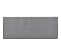 Tapis de Couloir Moquette d'Entrée Tapis de Sol Paillasson de Sol Tapis de Porte d'Entrée Moquette de Couloir Gris Foncé 80x200 cm