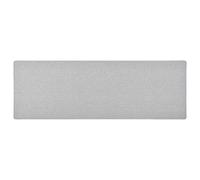 vidaXL Tapis de Couloir Moquette d'Entrée Tapis de Sol Paillasson de Sol Tapis de Porte d'Entrée Moquette de Couloir Gris Clair 50x150 cm
