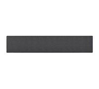 vidaXL Tapis de Couloir Moquette d'Entrée Tapis de Sol Paillasson de Sol Tapis de Porte d'Entrée Moquette de Couloir Anthracite 50x300 cm