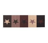 vidaXL Tapis de Cuisine étoiles Rouges 180 x 60 cm 100% Polyamide