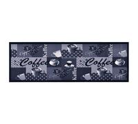 Vidaxl Tapis De Cuisine Lavable Bleu Cafã© 60x180 Cm