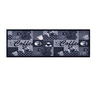 Vidaxl Tapis De Cuisine Lavable Bleu Cafã© 60x180 Cm