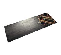 vidaXL Tapis de cuisine lavable Bouteille de vin – Antidérapant, velours 60x180 cm