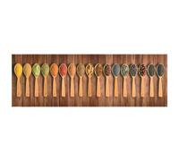 vidaXL Tapis de cuisine lavable Cuillères 60x300 cm