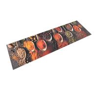 vidaXL Tapis de cuisine lavable impression cuillère épices 45x150 cm 136543