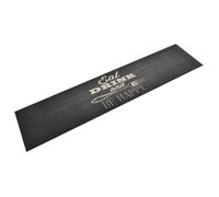 vidaXL Tapis de cuisine lavable impression cuisine noir 60x300 cm 136560