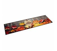 vidaXL Tapis de Cuisine Lavable Impression d'Automne, Paillasson Antidérapant, Tapis de Sol, Tapis devant Évier, Moderne, 4005628