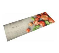 vidaXL Tapis de cuisine impression de tomates lavable velours 60x180 cm