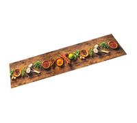 vidaXL Tapis de cuisine lavable impression d'épices 60x180 cm velours 4005606