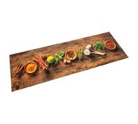 Tapis de cuisine - vidaXL - 45x150 cm - Impression d'épices - Lavable - Antidérapant