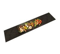 vidaXL Tapis de Cuisine Lavable Impression d'Épices, Paillasson Antidérapant, Tapis de Sol, Tapis devant Évier, Moderne, 4005616