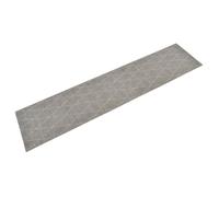 vidaXL Tapis de cuisine lavable impression losange 60x300 cm velours 136566