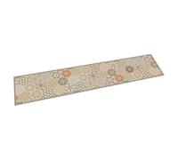 vidaXL Tapis de cuisine Impression pastel hexagonale lavable antidérapant velours 60x300 cm