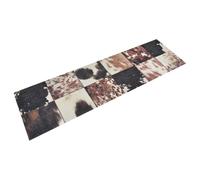 vidaXL Tapis de Cuisine Lavable Impression Peau d'animal 45x150 cm, Tapis de Sol de Cuisine, Tapis de Cuisine antidérapant, Tapis de Cuisine imperméable
