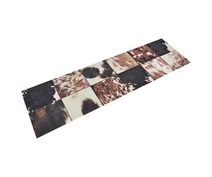 vidaXL Tapis de Cuisine Lavable Impression Peau d'animal 45x150 cm