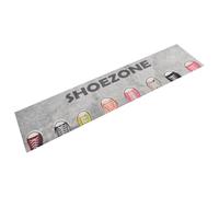vidaXL Tapis de cuisine lavable impression shoezone 60x300 cm velours