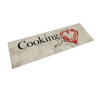 vidaXL Tapis de cuisine lavable imprimé de piment Cooking 45x150 cm