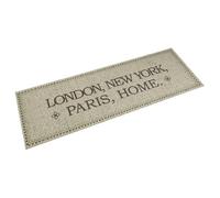 vidaXL Tapis de cuisine lavable imprimé Home capitales 60x180 cm