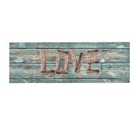 vidaXL Tapis de cuisine lavable Love 60x300 cm