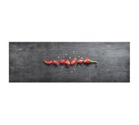 vidaXL Tapis de cuisine lavable Poivre 60x300 cm