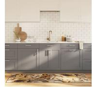 vidaXL Tapis de cuisine multicolore 60x180 cm lavable antidérapant 136628