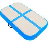 Tapis Gonflable De Gymnastique Avec Pompe 60x100x15 Cm Pvc Bleu