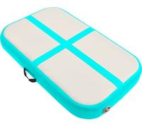 Vidaxl Tapis Gonflable De Gymnastique Avec Pompe 60x100x20 Cm Pvc Vert