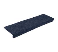 vidaXL Tapis de Marches d'Escalier 10 pcs, Protections d'Escalier Antidérapante, Moquettes de Marches Insonorisantes, Anthracite 65x21x4 cm Aiguilleté