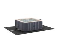 vidaXL Tapis de Piscine Noir 300 x 220 x 0,1 cm Tissu Non tissé, Jardin et terrasse, Toile Pliante Moderne pour Piscine, Protection Durable, Accessoire Pratique