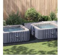 vidaXL Tapis de piscine Noir 500 x 250 x 0,1 cm Tissu non tissé 42009123