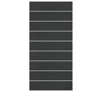 vidaXL Couvre-Piscine Rectangulaire Noir Plastique 999 x 500 cm