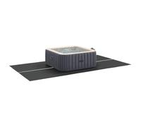 vidaXL Couverture de piscine rectangulaire Noir Plastique 420 x 220 cm