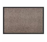 Vidaxl Tapis De Porte Beige 80 X 120 Cm Tissu En Teddy
