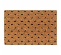 Vidaxl Tapis De Porte Naturel 40x60 Cm Fibre De Coco Touffeté