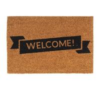 Vidaxl Tapis De Porte Naturel 40x60 Cm Fibre De Coco Touffeté