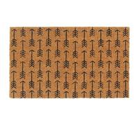 Vidaxl Tapis De Porte Naturel 45x75 Cm Fibre De Coco Touffeté
