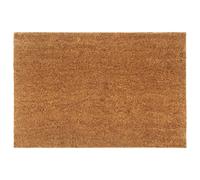 Vidaxl Tapis De Porte Naturel 60x90 Cm Fibre De Coco Touffeté