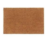 Vidaxl Tapis De Porte Naturel 65x100 Cm Fibre De Coco Touffeté