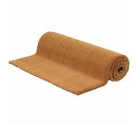Vidaxl Tapis De Porte Naturel 80x100 Cm Fibre De Coco Touffeté