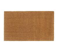 Vidaxl Tapis De Porte Naturel 90x150 Cm Fibre De Coco Touffeté